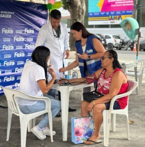 Mobilização em Feira busca identificar casos de câncer de cabeça e pescoço